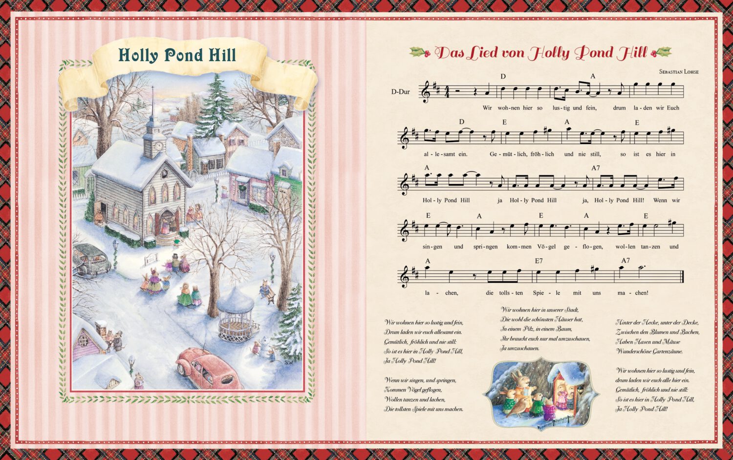Weihnachten in Holly Pond Hill Buch + Lieder Wunderhaus Verlag