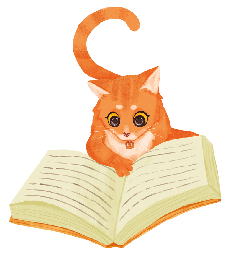 katze-liest Schlecki Leckermaul